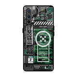 Green Camo Circuit OnePlus Nord CE Glass Back Cover Online