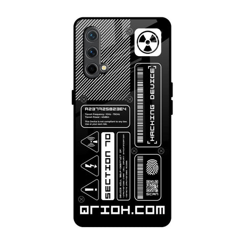 Futuristic Art OnePlus Nord CE Glass Back Cover Online