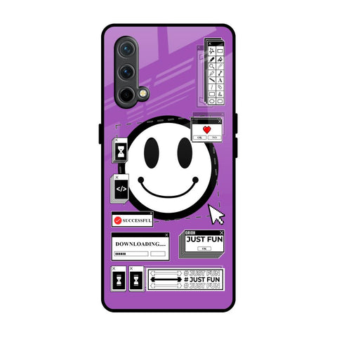 Code with Smile OnePlus Nord CE Glass Back Cover Online