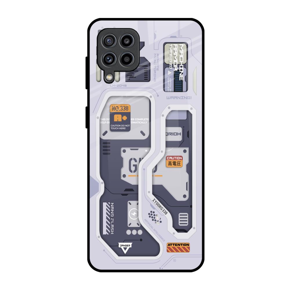 Tech Savvy Samsung Galaxy M32 Glass Back Cover Online