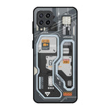 Retro Futuristic Samsung Galaxy M32 Glass Back Cover Online