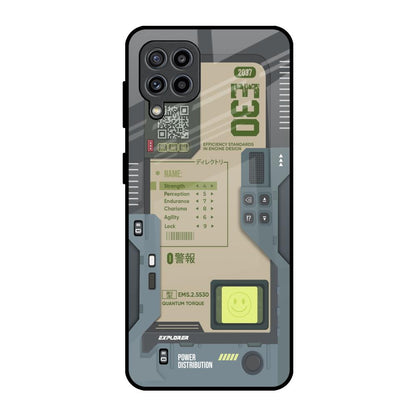 Art Station Samsung Galaxy M32 Glass Back Cover Online