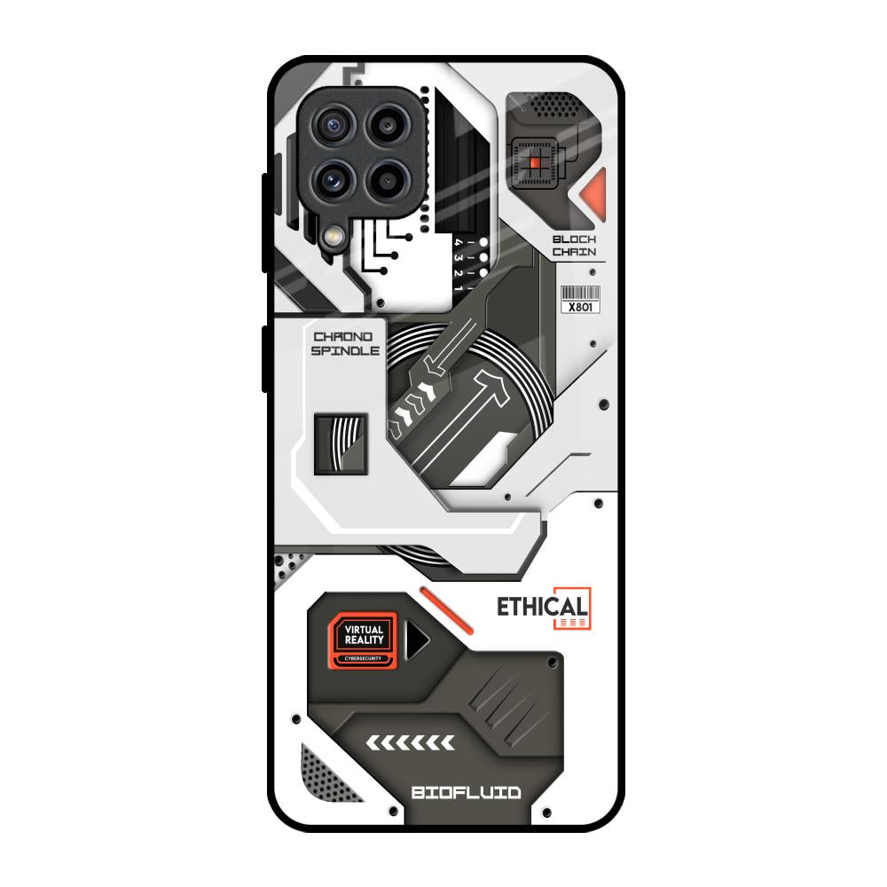 Explore Circuit Samsung Galaxy M32 Glass Back Cover Online