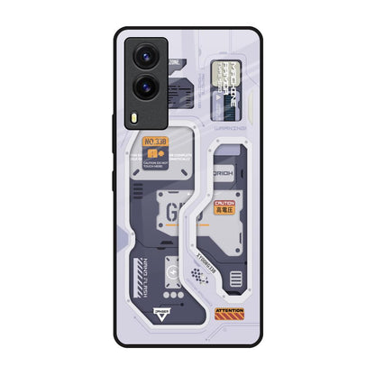 Tech Savvy Vivo V21e Glass Back Cover Online