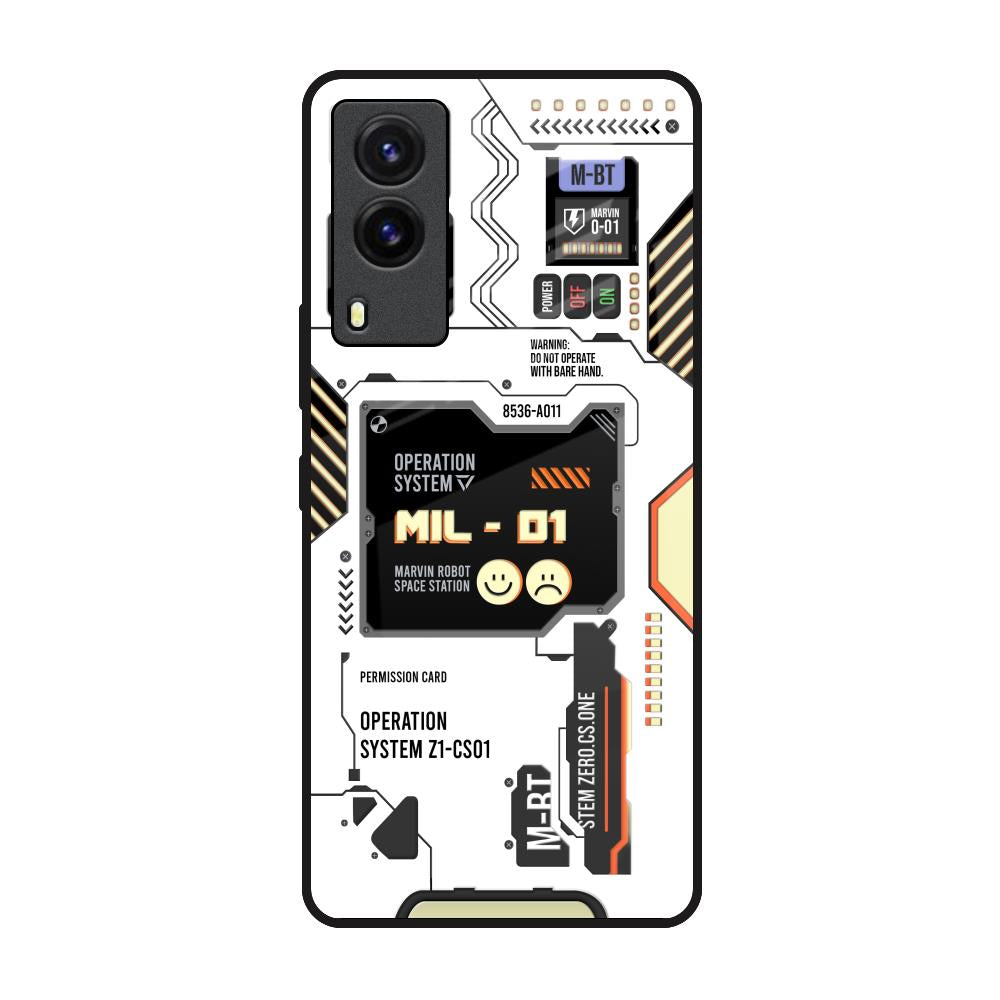Tech Display Vivo V21e Glass Back Cover Online