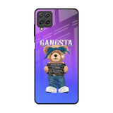Gangsta Bear Samsung Galaxy A22 Glass Back Cover Online