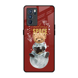 Astronaut Bear Oppo Reno6 Glass Back Cover Online