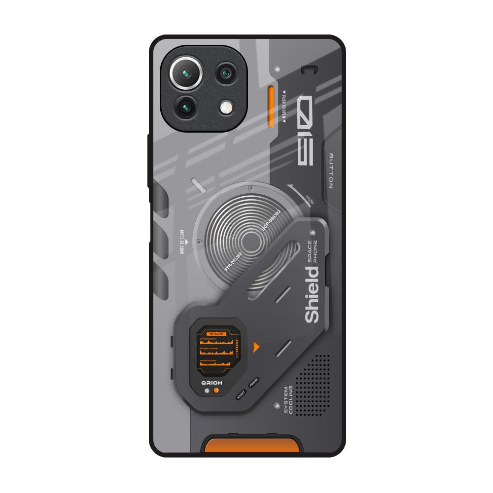 Tech Lifestyle Mi 11 Lite Glass Back Cover Online