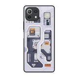 Tech Savvy Mi 11 Lite Glass Back Cover Online