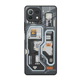 Retro Futuristic Mi 11 Lite Glass Back Cover Online