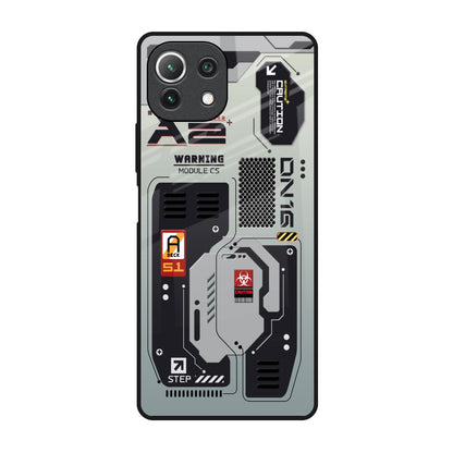 Techno Vibes Mi 11 Lite Glass Back Cover Online