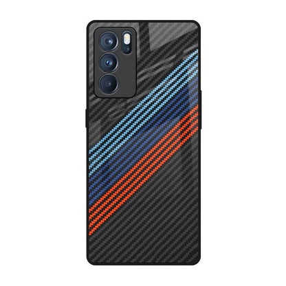 Carbon Inspired Oppo Reno6 Pro Glass Back Cover Online