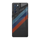 Carbon Inspired Oppo Reno6 Pro Glass Back Cover Online