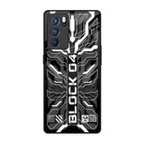 Monochrome Magic Oppo Reno6 Pro Glass Back Cover Online