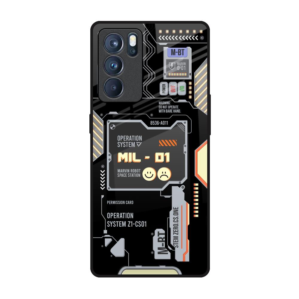 Exposed Parts Oppo Reno6 Pro Glass Back Cover Online