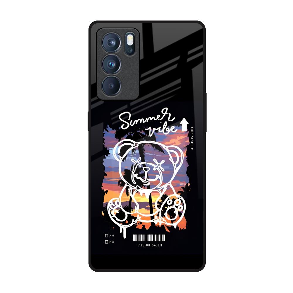 Summer Vibe Oppo Reno6 Pro Glass Back Cover Online
