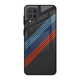 Carbon Inspired Samsung Galaxy F22 Glass Back Cover Online