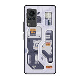 Tech Savvy Vivo X60 PRO Glass Back Cover Online