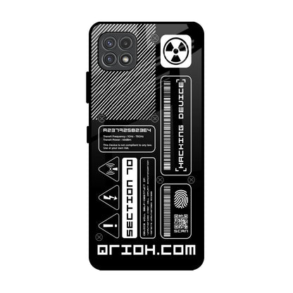 Futuristic Art Samsung Galaxy A22 5G Glass Back Cover Online