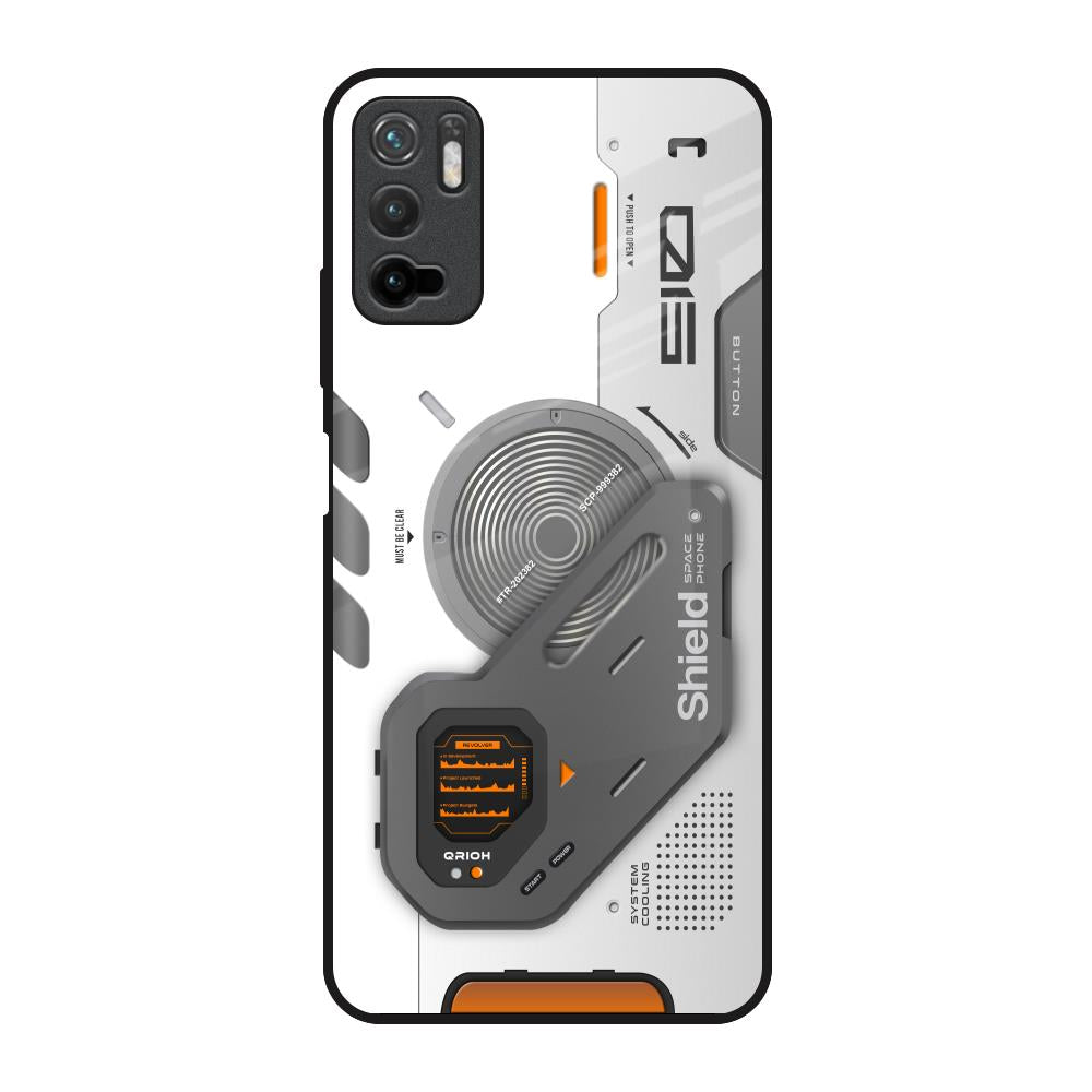 Liberty Cyber Redmi Note 10T 5G Glass Back Cover Online