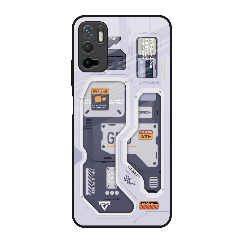 Tech Savvy Redmi Note 10T 5G Glass Back Cover Online
