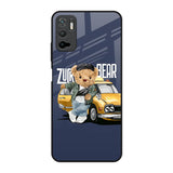 Adventurous Bear Redmi Note 10T 5G Glass Back Cover Online