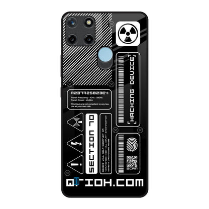 Futuristic Art Realme C21Y Glass Back Cover Online