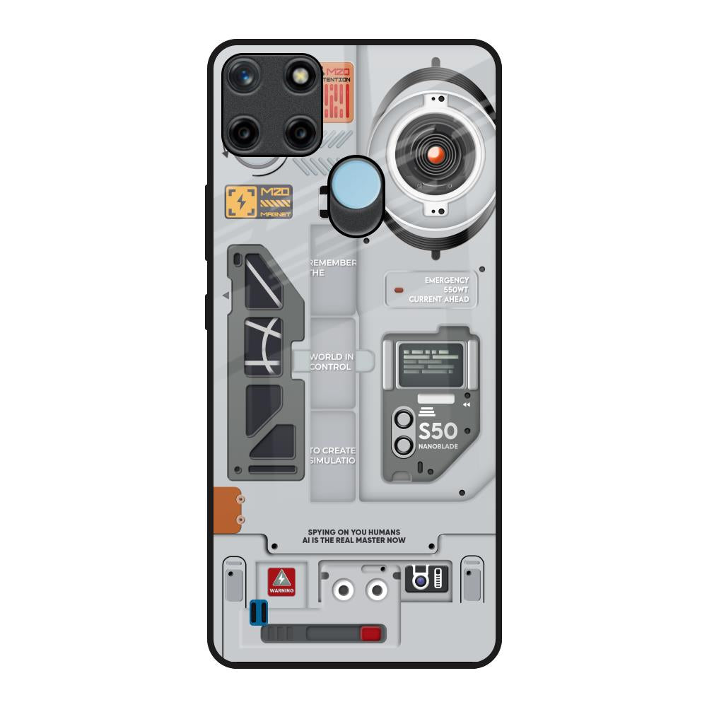 Plasma Shield Realme C21Y Glass Back Cover Online