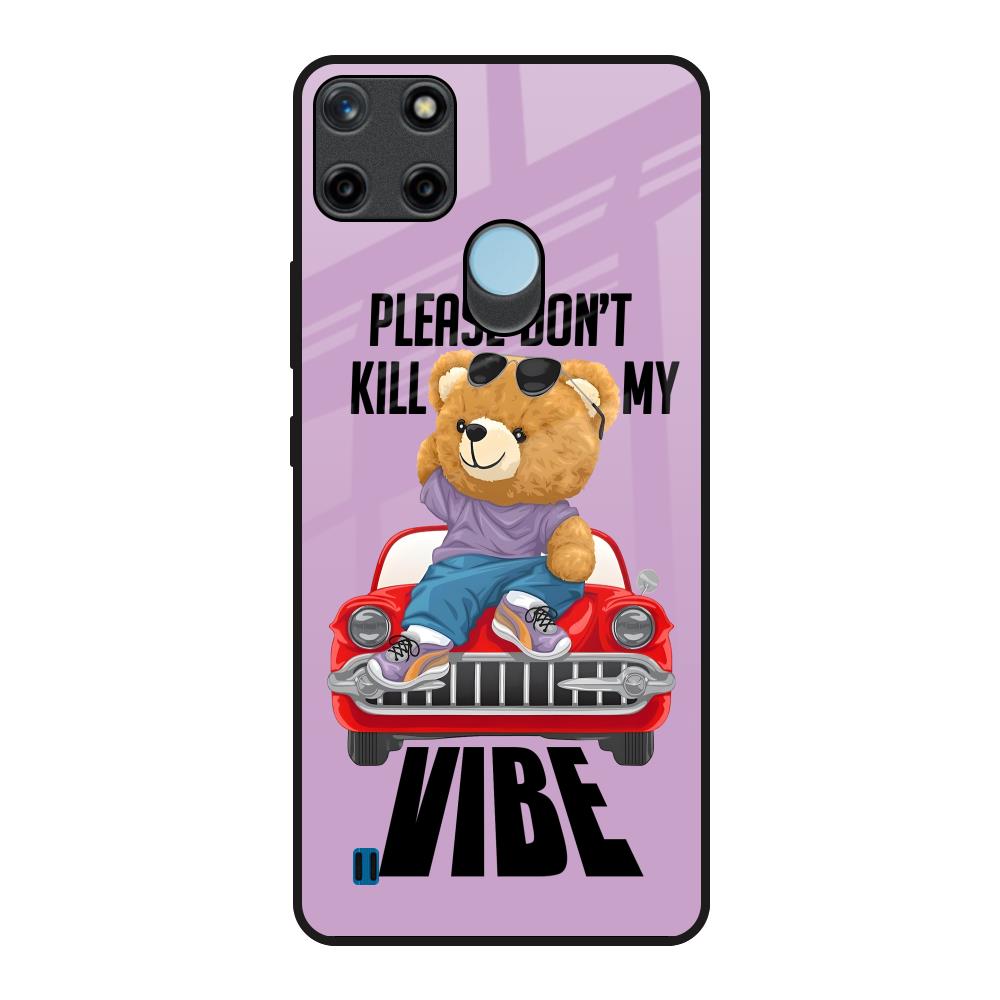 Don't Kill My Vibe Realme C21Y Glass Back Cover Online