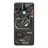 Tech Aesthetics Realme C21Y Glass Back Cover Online