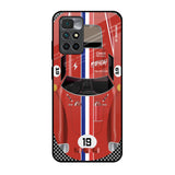 Racing Vintage Redmi 10 Prime Glass Back Cover Online