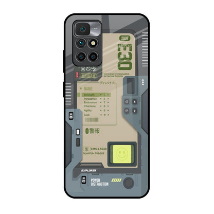 Art Station Redmi 10 Prime Glass Back Cover Online