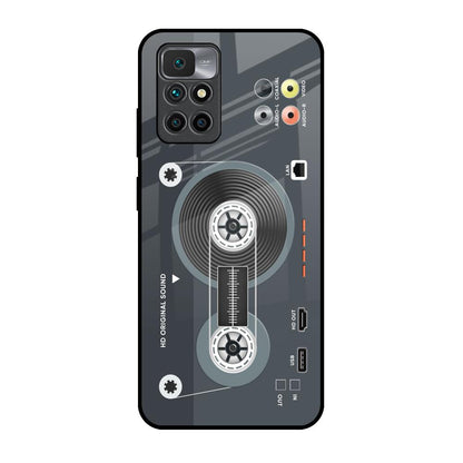 Retro Recorder Redmi 10 Prime Glass Back Cover Online