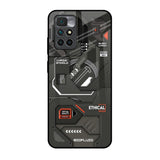 Tech Aesthetics Redmi 10 Prime Glass Back Cover Online