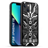 Monochrome Magic iPhone 13 Glass Back Cover Online