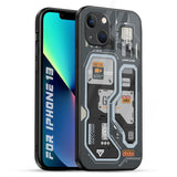Retro Futuristic iPhone 13 Glass Back Cover Online