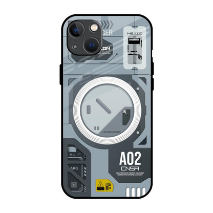 Modern Technology iPhone 13 Glass Back Cover Online