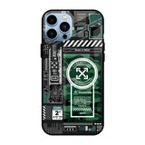 Green Camo Circuit iPhone 13 Pro Glass Back Cover Online