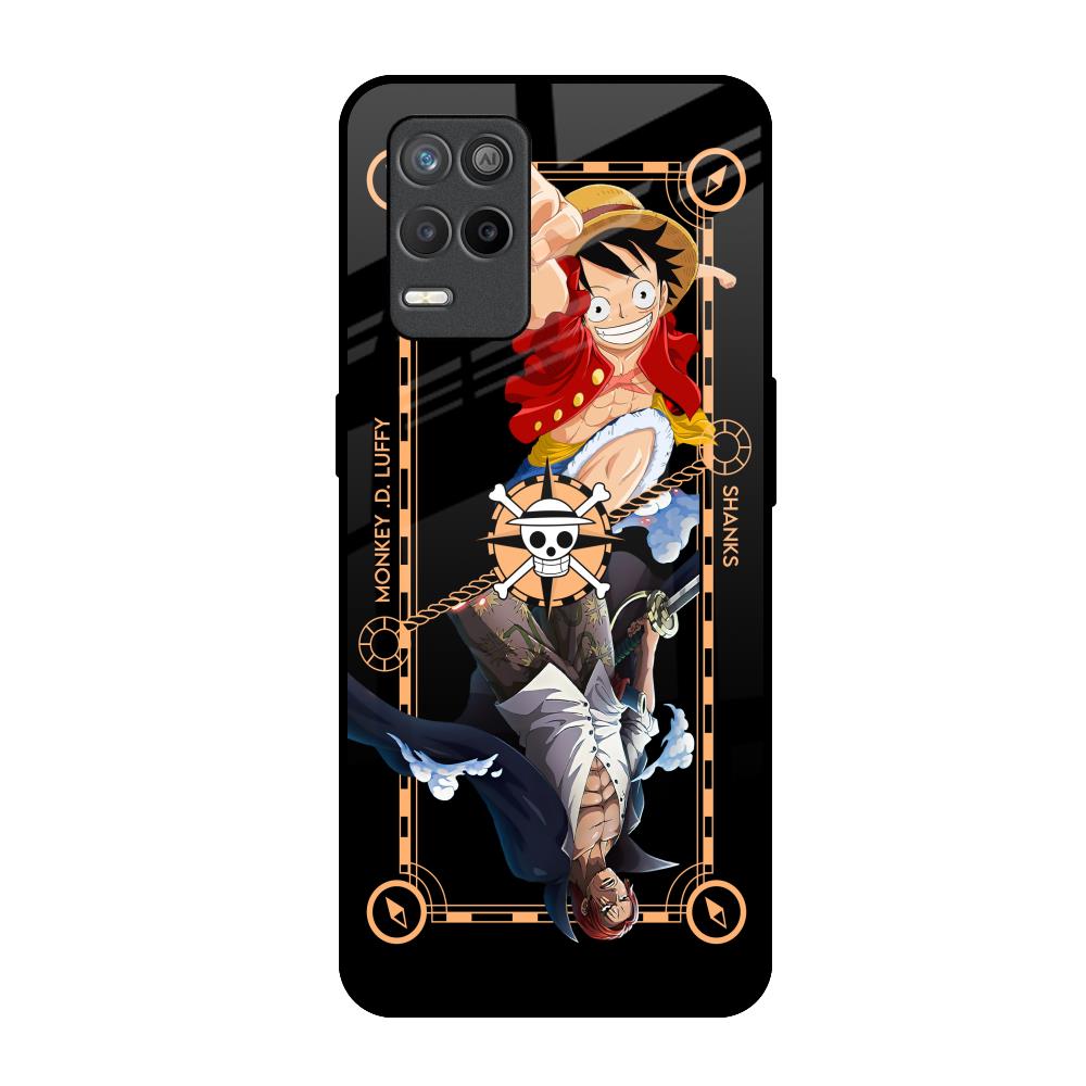 Shanks & Luffy Realme 8s 5G Glass Back Cover Online