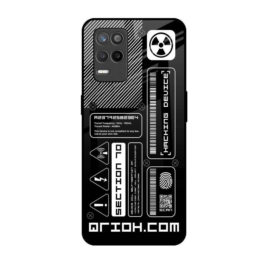 Futuristic Art Realme 8s 5G Glass Back Cover Online