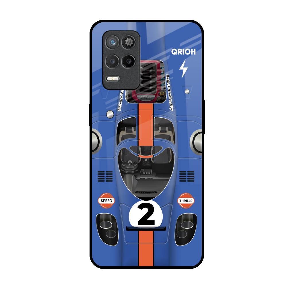 Car Adiction Realme 8s 5G Glass Back Cover Online