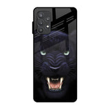 Angry Black Leopard Samsung Galaxy A52s 5G Glass Back Cover Online