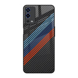 Carbon Inspired Oppo A55 Glass Back Cover Online