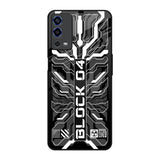 Monochrome Magic Oppo A55 Glass Back Cover Online