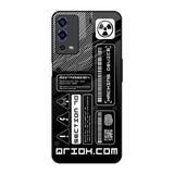 Futuristic Art Oppo A55 Glass Back Cover Online