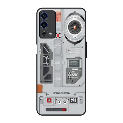 Plasma Shield Oppo A55 Glass Back Cover Online