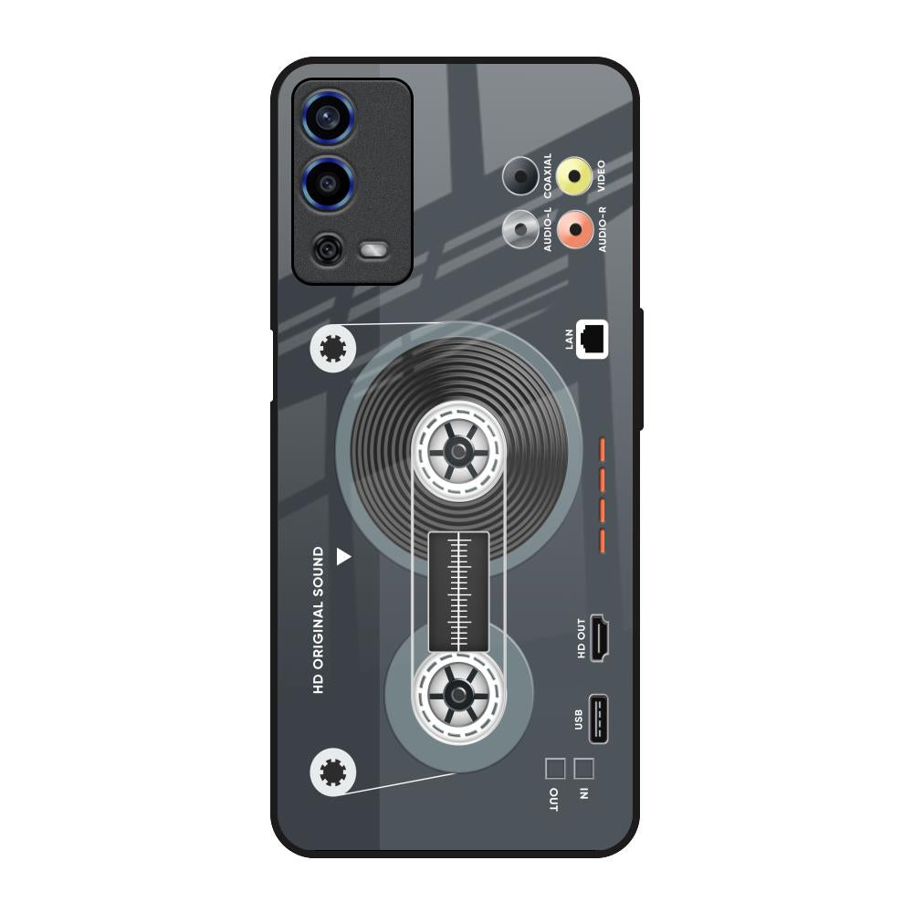 Retro Recorder Oppo A55 Glass Back Cover Online