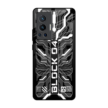 Monochrome Magic Vivo X70 Pro Glass Back Cover Online