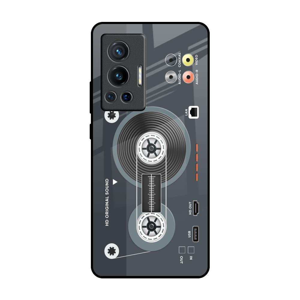 Retro Recorder Vivo X70 Pro Glass Back Cover Online