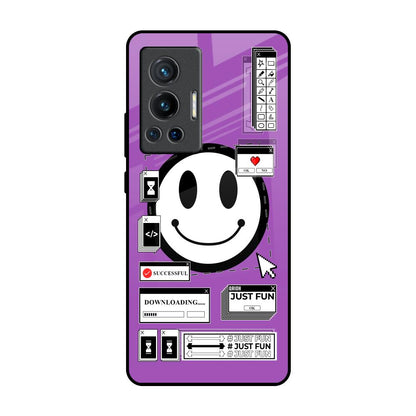 Code with Smile Vivo X70 Pro Glass Back Cover Online